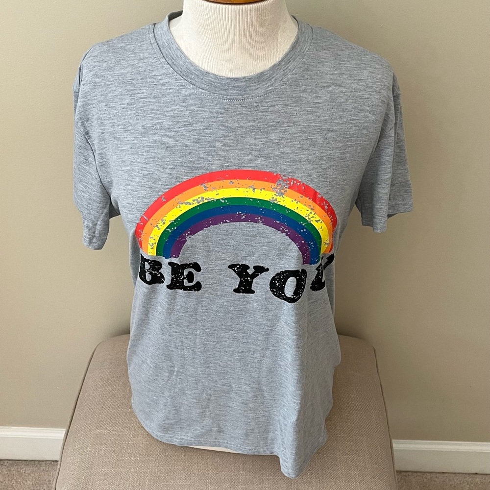 Be You Rainbow t-shirt